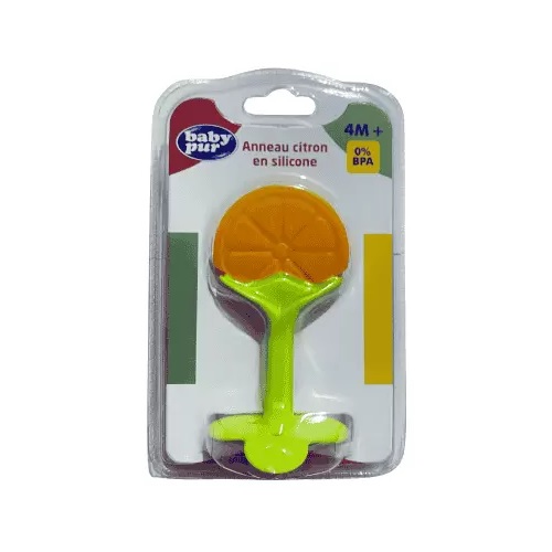 Baby Pur Anneau Dentition Citron 4M+