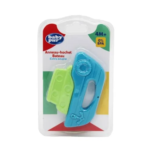 Baby Pur Anneau Dentition Hochet Bateau 4M+