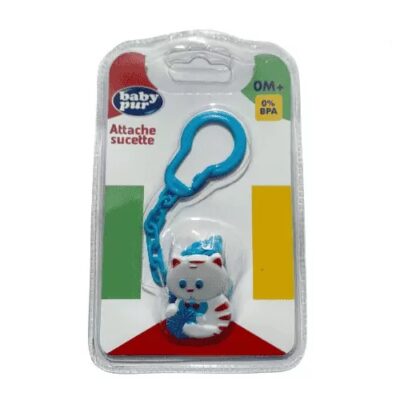 Baby Pur Attache Sucette Clip et Chaînette