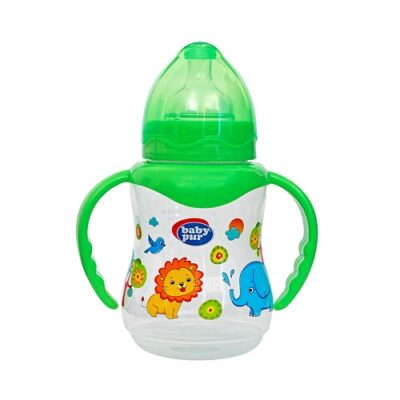 Baby Pur Biberon PP Safari Anses 125ml