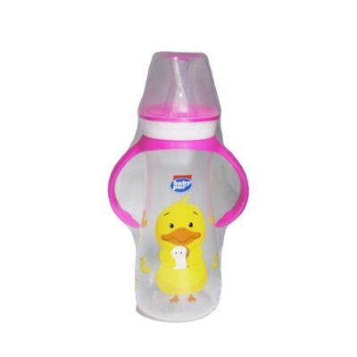 Baby Pur Biberon Large Torsades Anses 250ml
