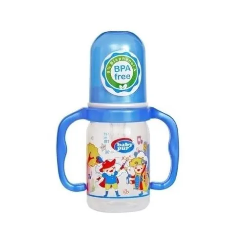 Baby Pur Biberon Verre Anses 120ml