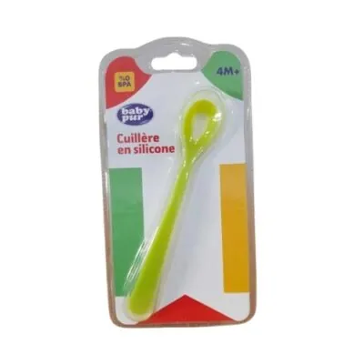Baby Pur Cuillère Silicone 4M+