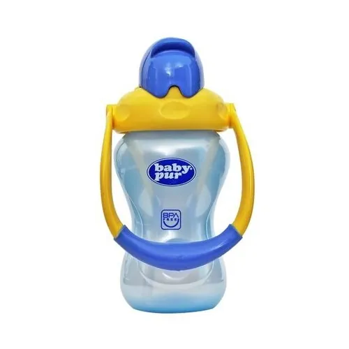 Baby Pur Tasse Ludique Paille et Anses 360ml