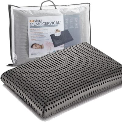 Biosynex Oreiller Memocervical Gris 40x60cm