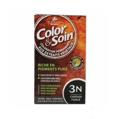 3 CHENES COLOR & SOIN COLORATION CHATAIN FONCE 3N