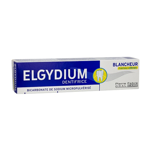 Elgydium Dentifrice Blancheur Citron 75 ml