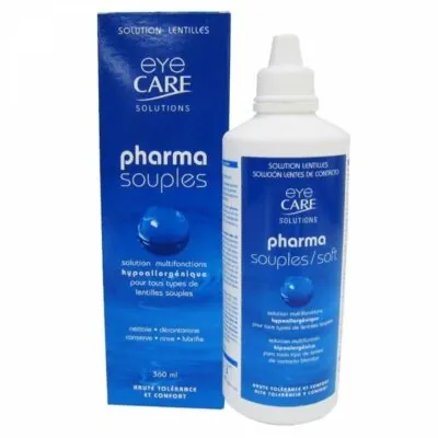 EYE CARE PHARMA SOUPLES SOLUTION POUR LENTILLES 360ML
