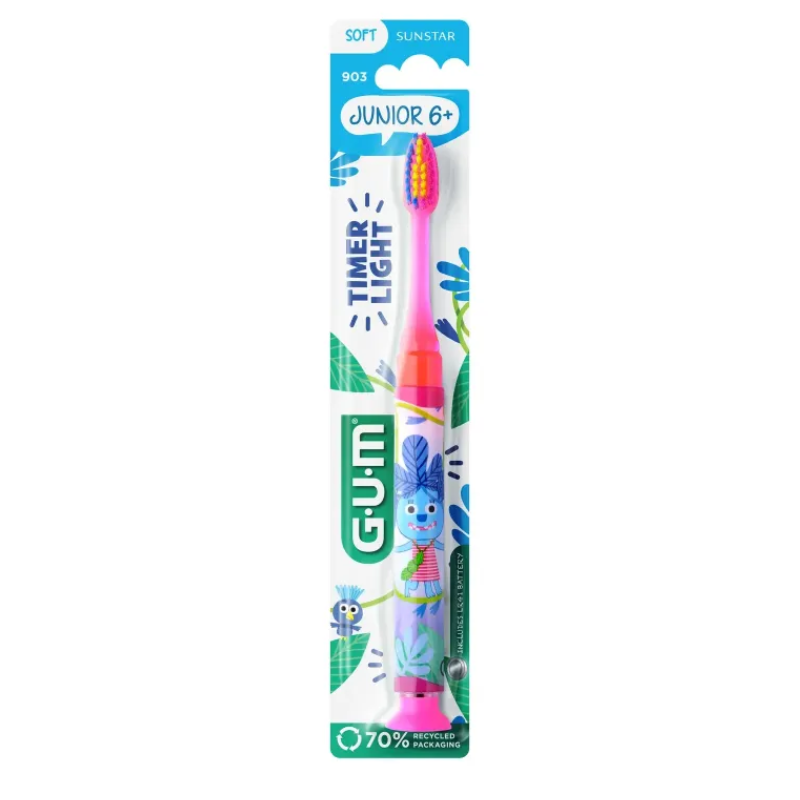 GUM BROSSE A DENT JUNIOR TIMER LIGHT 903