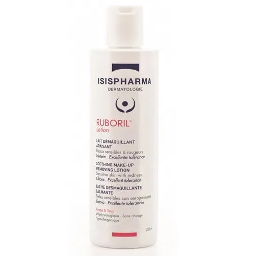 ISISPHARMA RUBORIL LOTION Lait Demaquillant Apaisant 250ML
