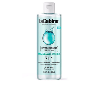 LaCabine Eau Micellaire 3 En 1 Hyaluronic Infusion 400ml Nettoyant Hydratant
