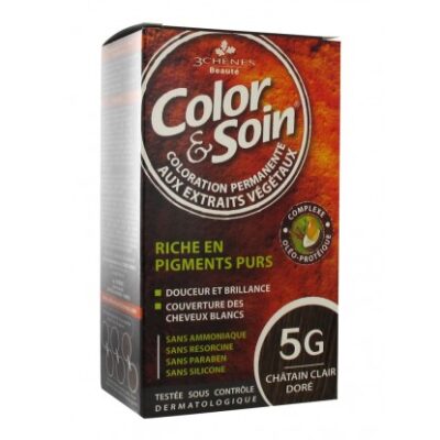 Color &Amp; Soin Coloration Chatain Clair Doré 5G