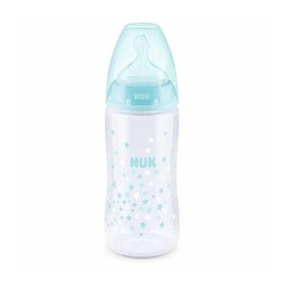 Nuk Biberon First Choice Température Control Stars 0-6Mois 300 Ml