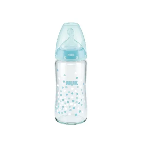 Nuk Biberon First Choice Verre 0-6Mois 240 Ml