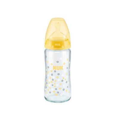 Nuk Biberon First Choice Verre 0-6Mois 240 Ml