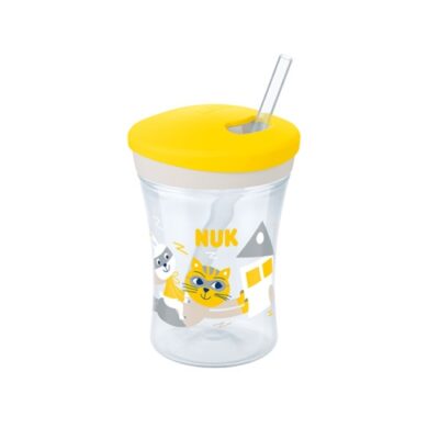 Nuk Cup Action + Paille 12+Mois 230 Ml