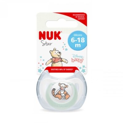 Nuk Sucette Star Disney Winnie 6-18Mois