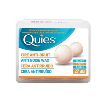 Quies Protection Auditive en Cire B/6 [3 Paires]