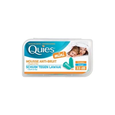 Quies Protection Auditive en Mousse MINI B/6 [3 Paires]