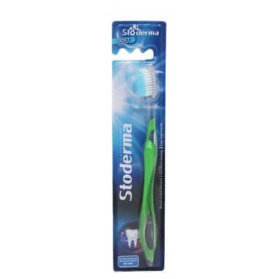 Stoderma Brosse à Dents Souple Vert