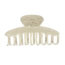 Titania Pince Cheveux Blanc Nacré 10 cm 8259