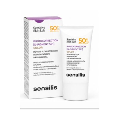 SENSILIS PHOTOCORRECTION [D-PIGMENT 50+] MOUSSE TEINTE SPF50+ 40ML