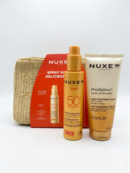 Nuxe Sun Trousse Spray Solaire Délicieux SPF50+Prodigieux Huile de Douche 200mL (OFFERT)