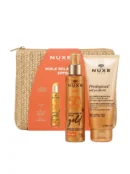 Nuxe Sun Trousse Huile Solaire Or SPF50 +Lait corps 200mL (offert)