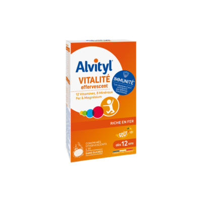 ALVITYL MULTIVITAMINE EFFERVESCENT SANS SUCRE B/30