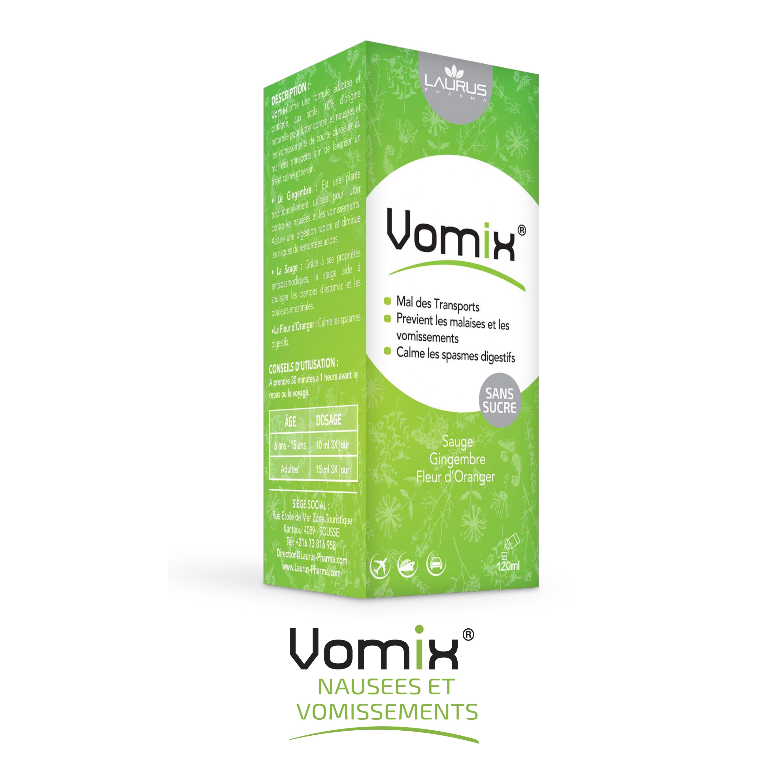 LAURUS VOMIX 120 ml