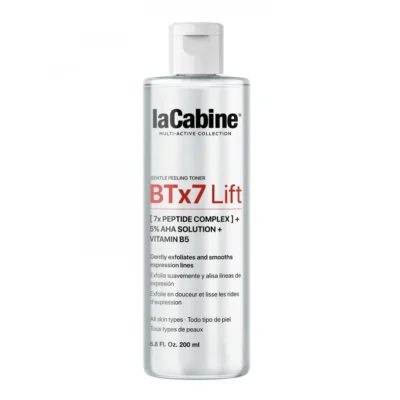 LaCabine Lotion Tonique Exfoliante BTx7 Lift 200ml - 7 Peptides, 5% AHA & Vit B5