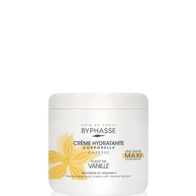 BYPHASSE Crème Hydra Corps à L'extrait De Vanille 500mL