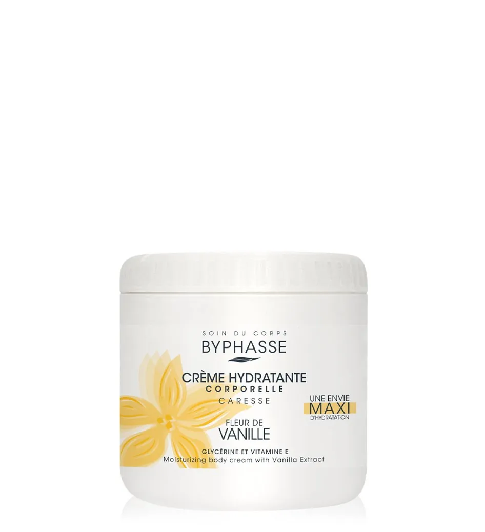 BYPHASSE Crème Hydra Corps à L'extrait De Vanille 500mL