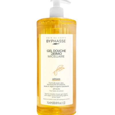 BYPHASSE Gel Douche Dermo Micellaire Argan 1L