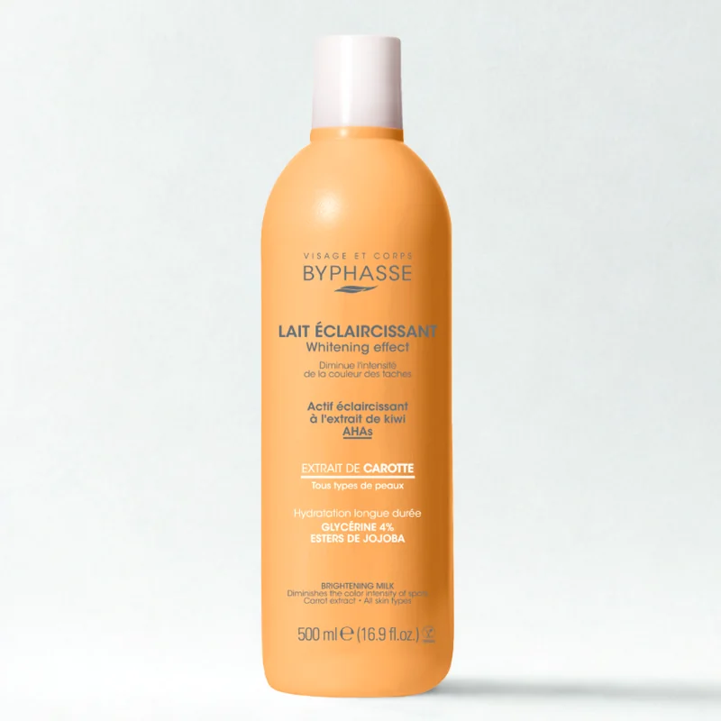 BYPHASSE Lait Corporel Éclaircissant Whitenning Effect 500mL