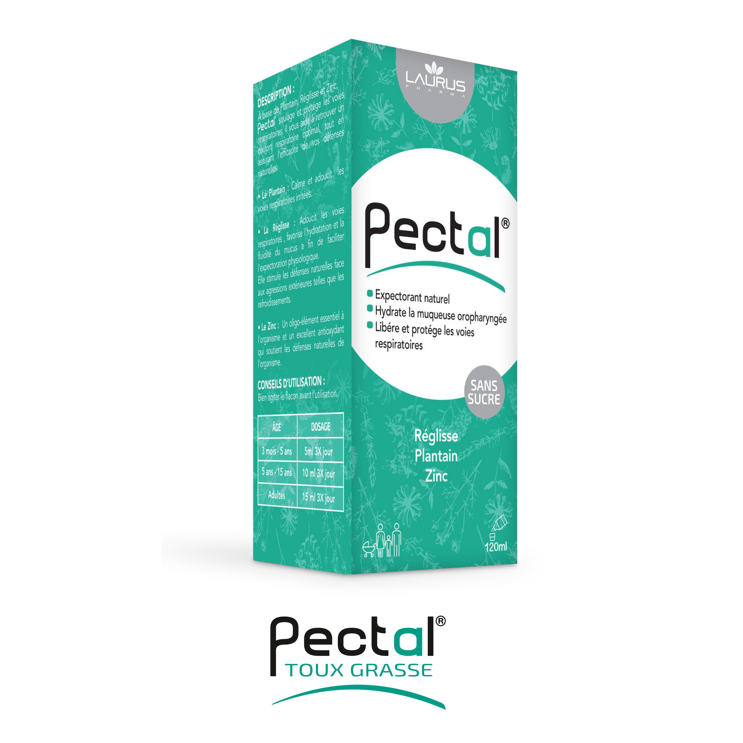 LAURUS PECTAL Sirop 120 ml
