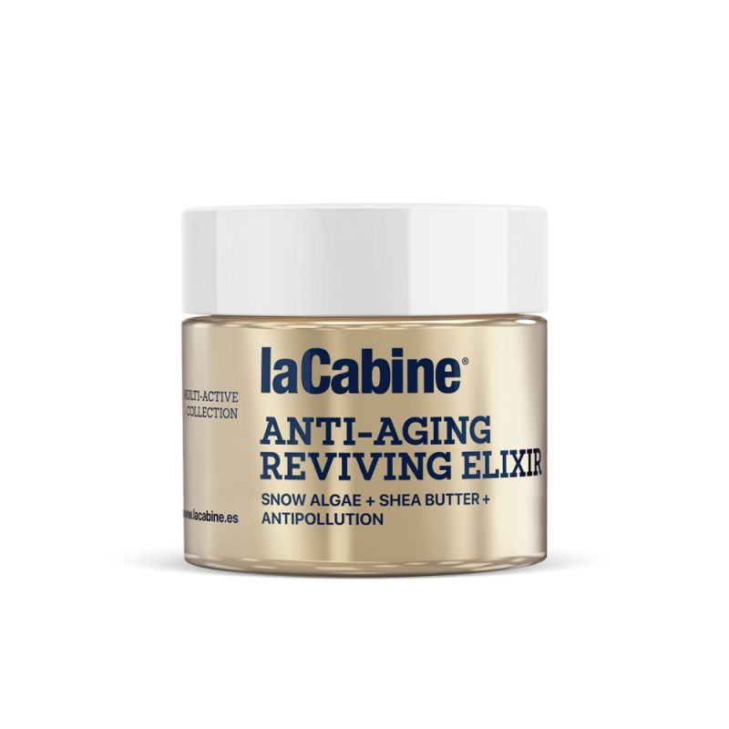 LACABINE Anti-Aging Reviving Elixir Cream 50 mL + Trousse et 2 Ampoules Offertes – Image 3