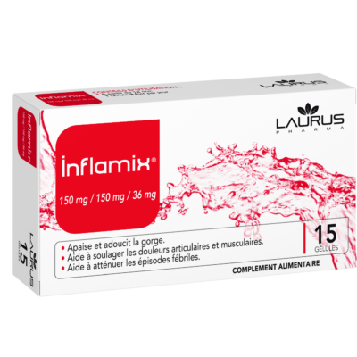 LAURUS INFLAMIX 150/36MG B/15 GELULES