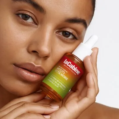 LACABINE Sérum Multivitamines 30mL + Trousse et Ampoule Niacinamide 1mL (OFFERTS)
