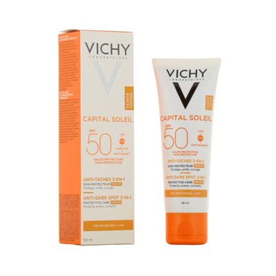 Vichy CAPITAL SOLEIL Soin Anti-Tâches Teinté 3-en-1 SPF50+ 50mL