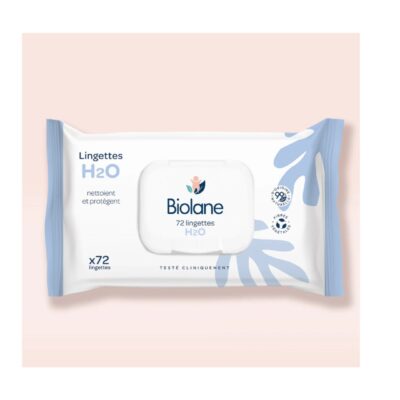 BIOLANE Lingettes H2O 72pcs