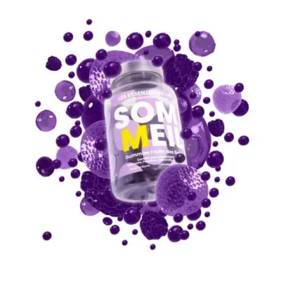LES ESSENTIELLES LAB SOMMEIL GUMMIES FRUITS DES BOIS B/60