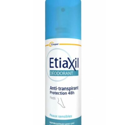 ETIAXIL Déodorant Anti-Transpirant 48H Pieds Spray 100ML