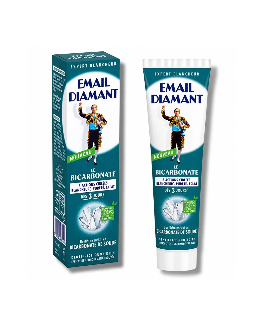 EMAIL DIAMANT DENTIFRICE BICARBONATE 75ML