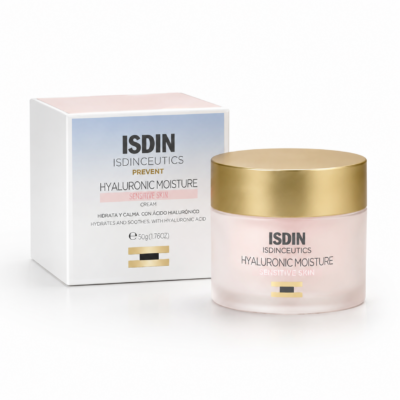 ISDIN Isdinceutics Hyaluronic Moisture Crème Hydratante Peaux Sensibles 50Gr