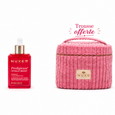 NUXE Prodigieuse [Hyalu] Boost Sérum Eclat Anti-Tâches 30mL +Trousse Offerte