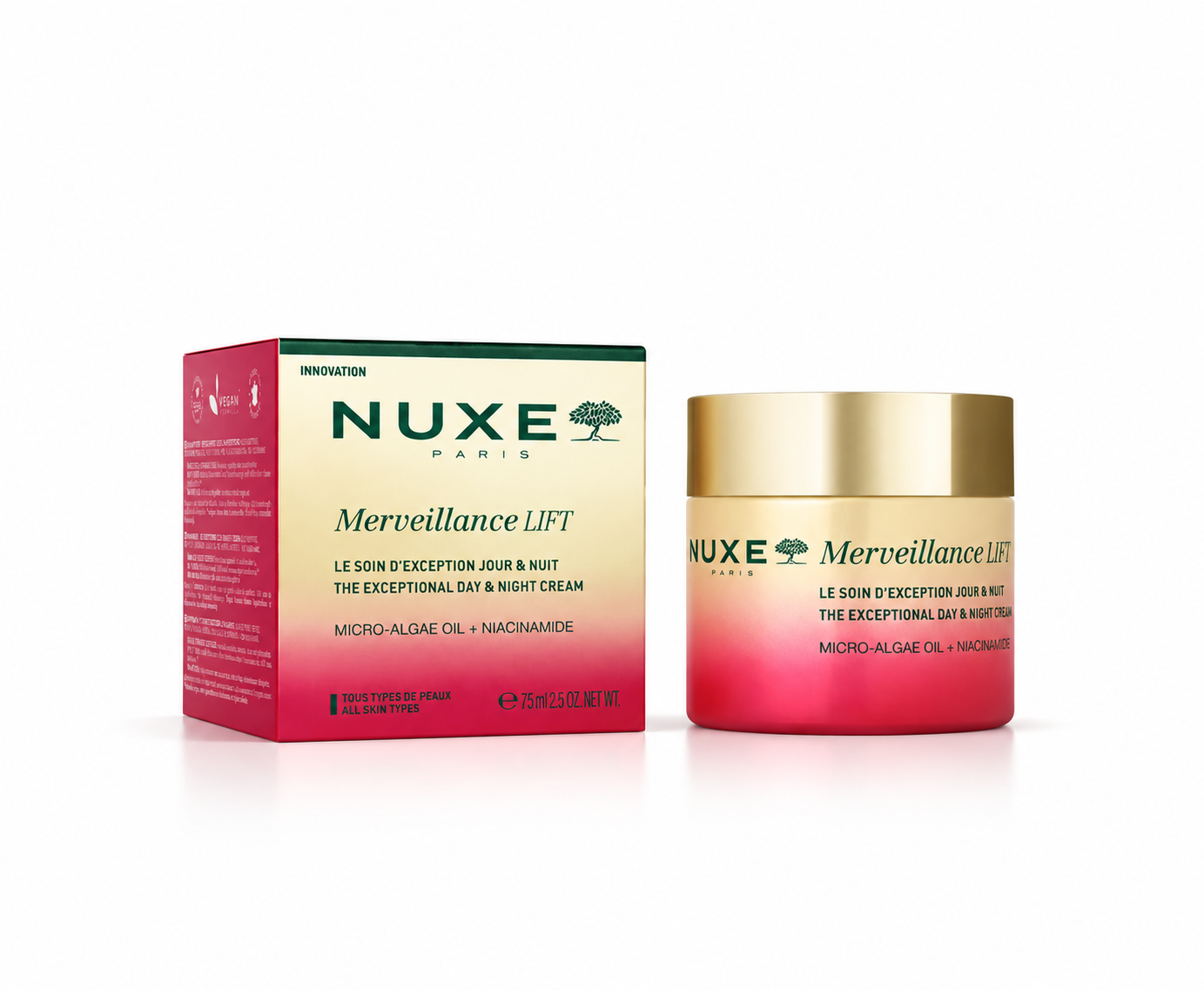 NUXE MERVEILLANCE LIFT Soin D'Exception Jour & Nuit 75mL
