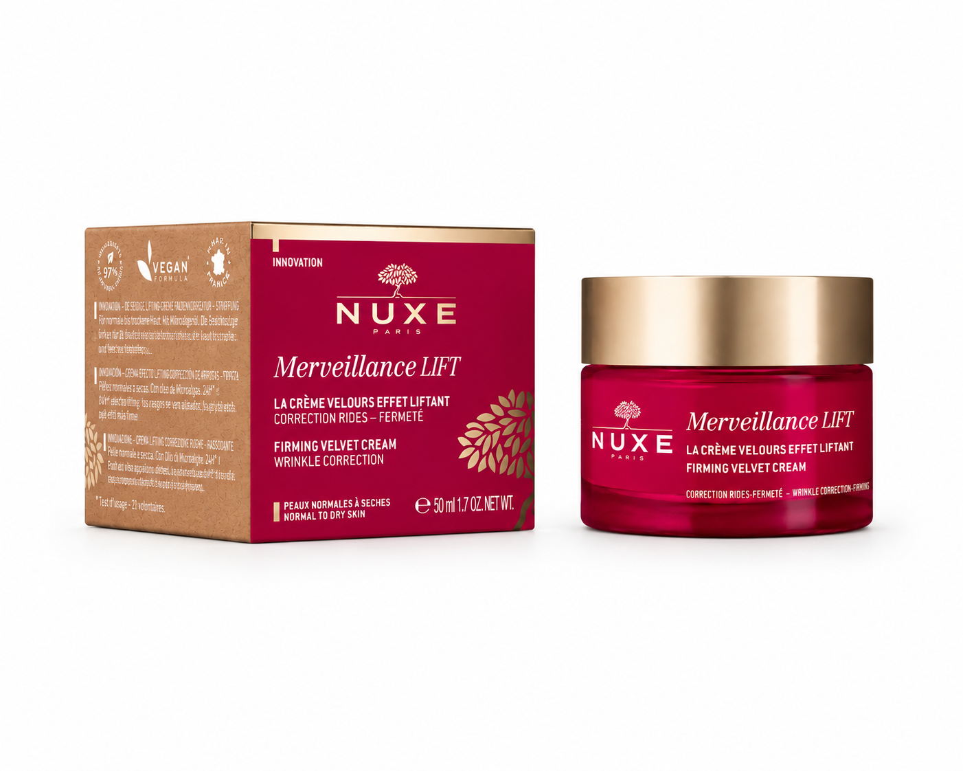 NUXE Merveillance Lift Crème Velours Effet Liftant 50mL