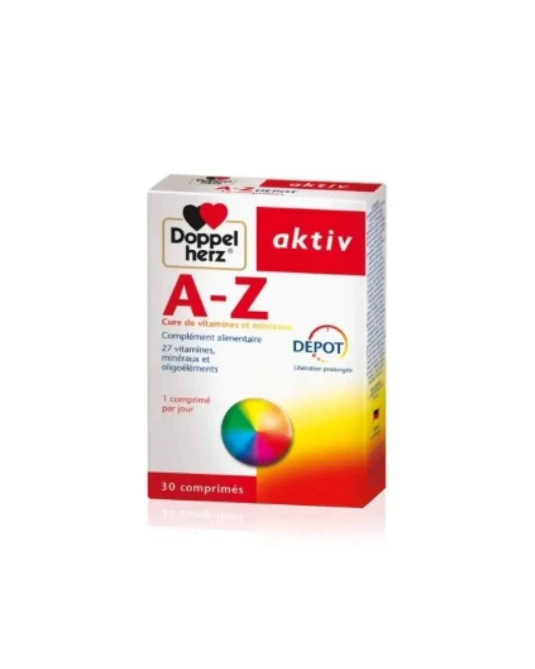AKTIV A-Z VITAMINES ET MINERAUX 30 COMPRIMES