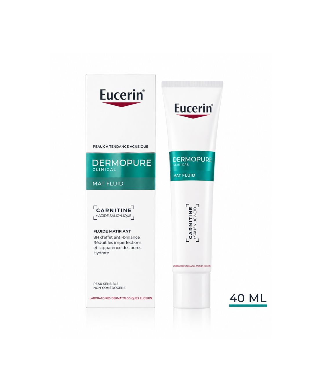 EUCERIN DERMOPURE CLINICAL FLUIDE MATIFIANT 40mL